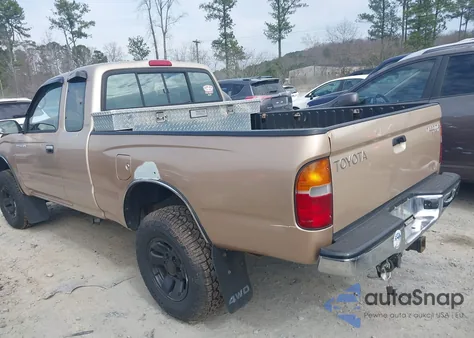 1998 Toyota Tacoma Base V6 из США, поврежденный, VIN 4TAWN72N7WZ109696